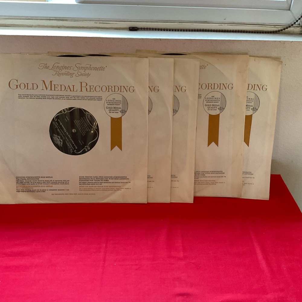 5 Vintage Vinyl Record Set
